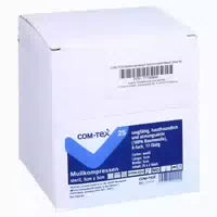 Com Tex Mullkompressen 5x5 Cm Steril 8fach 25x2 St