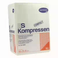 Es Kompressen Unsteril 10x12,5 Cm 12fach 100 St