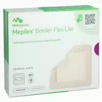 Mepilex Border Flex Lite Schaumverband 10x10 cm 10 st