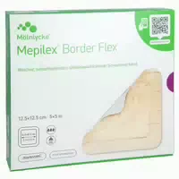 Mepilex Border Flex Schaumverb Haftend 15x20 cm 10 st Verband