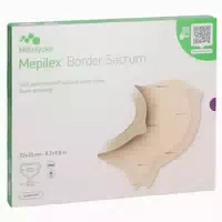Mepilex Border Sacrum Schaumverb 22x25 cm Steril 5 st
