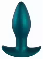 Analplug „metallic“ aus Silikon