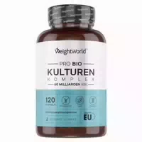 Pro Bio Kulturen Komplex 60 Milliarden Kbe 120 Probiotische Kapseln 2 Monate Vorrat Weightworld