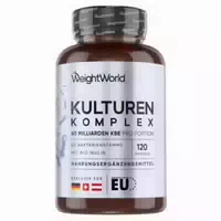 Pro Bio Kulturen Komplex 60 Milliarden Kbe 120 Probiotische Kapseln 2 Monate Vorrat Weightworld