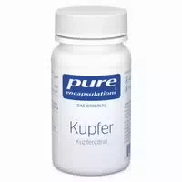 Pure Encapsulations Kupfer Kupfercitrat Kapseln
