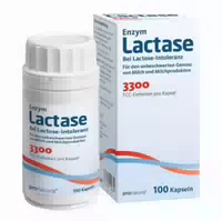 Enzym Lactase 3 300 Fcc 200 Mg Kapseln 100 St Kapseln