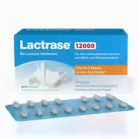 Lactrase 12,000 Fcc Laktase Kapseln 90 st