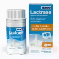 Lactrase 18 000 Fcc Laktase Tabletten Im Nachfüllpack 200 St