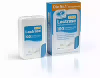 Lactrase 3,300 Laktase Mini Tabletten bei Laktoseintoleranz, Klickspender