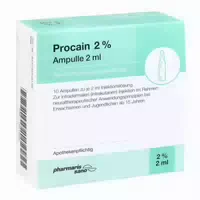 Procain Pharmarissano 2% Iniecto Lsg Ampullen 2 ml