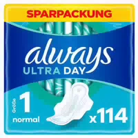 Always Ultra Binden Damen Gr 1, Normal 114 St