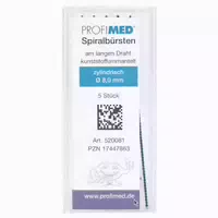 Pm Spiralbürste Am Langen Draht Zyl 8 Mm 5 St