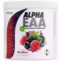Profuel Alpha Eaa Pulver Wild Beerenfrüchte Optimal Hochdosiert, Made in Germany, 100% Vegan