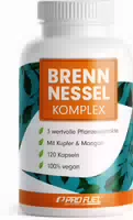 Profuel Brennesselkapseln 120x Optimal Hochdosiert 800 Mg Brennnessel 120 Kapseln