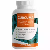 Profuel Curcuma Kapseln mit 474mg Curcuma Extrakt Pro Kapsel Kapseln