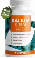 Profuel Kalium Kapseln 2240 Mg Kaliumcitrat Pro Tag Kapseln