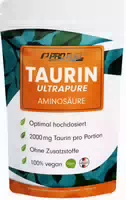 Profuel Taurin Pulver 1kg Optimal Hochdosiert mit 2000 mg Taurin Pro Tag