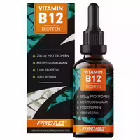 Profuel Vitamin B12 Tropfen 500 Mcg Bioaktives Vitamin B12 Methylcobalamin Pro Tropfen