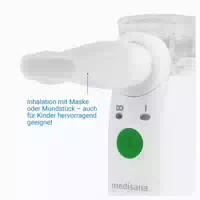 Medisana in 525 Tragbarer Inhalator für Unterwegs Ultraschall Vernebler
