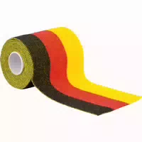 Rogg Kurzzugbinde Kohäsiv 8 Cm X 5 M Schwarz Rot Gold 1 St Binden