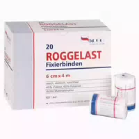 Roggelast Fixierbinden 4mx8cm In Cellophan 1 St