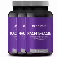 Nachtmagie Magnesiumbisglycinat, Magnesiumtaurat, l Tryptophan