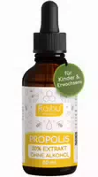 Propolis Tropfen ohne Alkohol 30 % Propolis Extrakt mit Vitamin A, C & E Raibu 50 ml