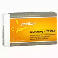 Prosan Cranberry 36 Pac Kapseln 30 St Kapseln