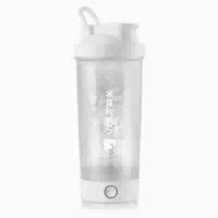 Protein Shaker Wiederaufladbar Usb C Bpa Frei 24oz White 1 st