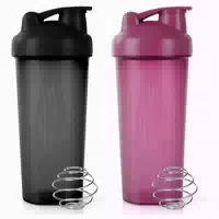 Proteinshaker Messskala Kugel Bpafrei 400 ml Handhaben Schwa 1 st