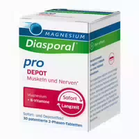 Magnesium Diasporal Pro Depot Muskeln Und Nerven 30 St