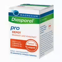 Magnesium Diasporal Pro Muskeln Und Knochen Depot 30 St