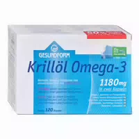 Gesundform Krillöl Omega 3 120 St