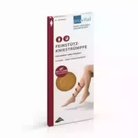 Provital 70 Den Stützkniestrümpfe Größe 35 38 Puder