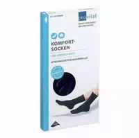 Provital Komfortsocken Women Größe 35 38 Marine