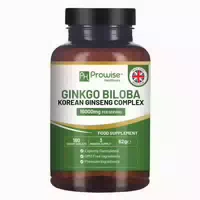 Prowise Healthcare Ginkgo Biloba und Ginseng 16 000 mg 180 st