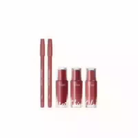 Pudaier Lippie Says Kiss Kit 2gx2 6 5gx3 #04 Cotton Coral