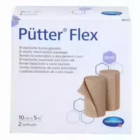 Pütter Flex Duo Binde 10 Cmx5 M 2 St