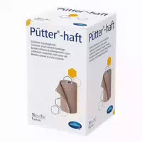 Pütter Haft Binde 10 Cmx5 m 1 st Binden