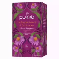 Pukka Bio Früchtetee Holunderbeere & Echinacea