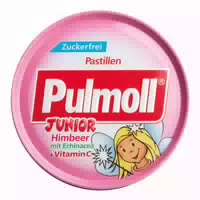 Pulmoll Junior Himbeer Mit Echinacea Ohne Zucker Bonbons 50 G Bonbons