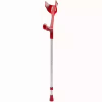 Pulox Magic Soft Krücke Mit Soft Grip Einzeln 1 Stk In Feuerrot