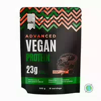 Puls Nutrition Advanced Vegan Proteindrink mit Apfelkuchen Geschmack