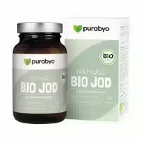Purabyo Bio Jod Kapseln | Makroalgen aus dem Nordatlantik | Glas Statt Plastik