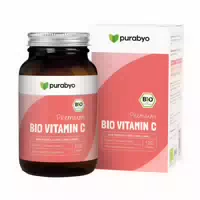 Purabyo Bio Vitamin C | Aus Acerola Und Camu Camu | Kontrolliert Biologisch | Glas Statt Plastik