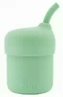Pura My My Silikon Strohhalmbecher 150ml Moss