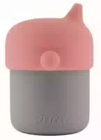 Pura My My Silikon Trinklernbecher 150ml Rose Slate