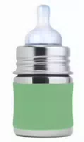 Purakiki Babyflasche 125 Ml Mit Silikon Sleeve Moss