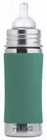 Purakiki Babyflasche 300 ml mit Silikon Sleeve Mint