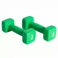 Pure2improve Neoprenhanteln, 2x 2 0kg